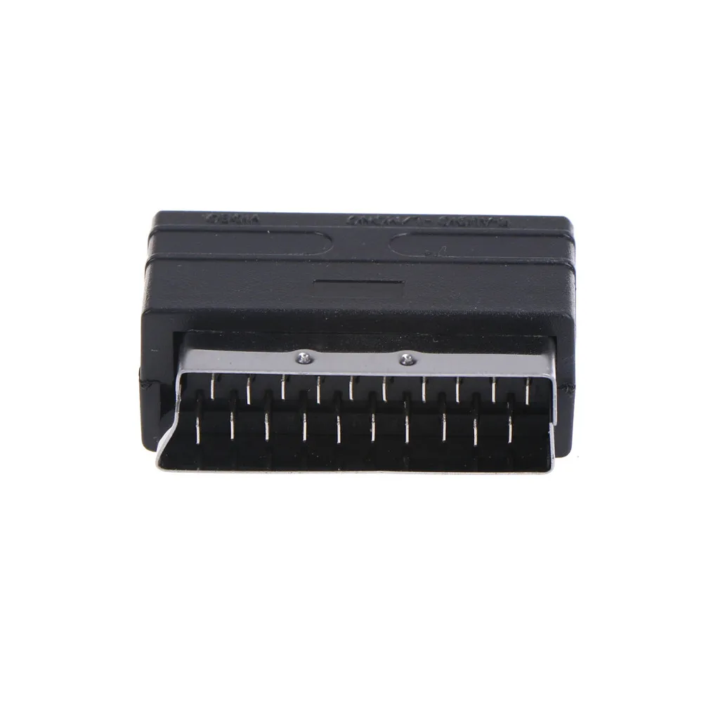 Переходник Scart на 3 RCA S Video Композитный адаптер для телефона конвертер AV TV Audio видео