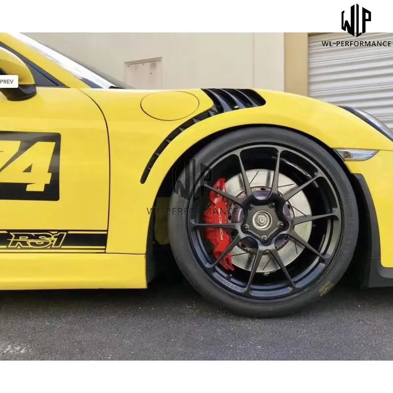 Неокрашенное автомобильное колесо RS Style из углеродного волокна/ФАП арка переднее