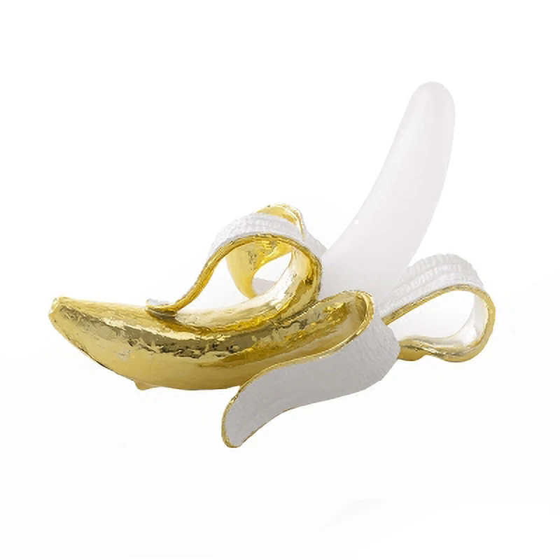 Ночной светильник в виде банана из смолы s декоративный ночник стиле арт-деко для