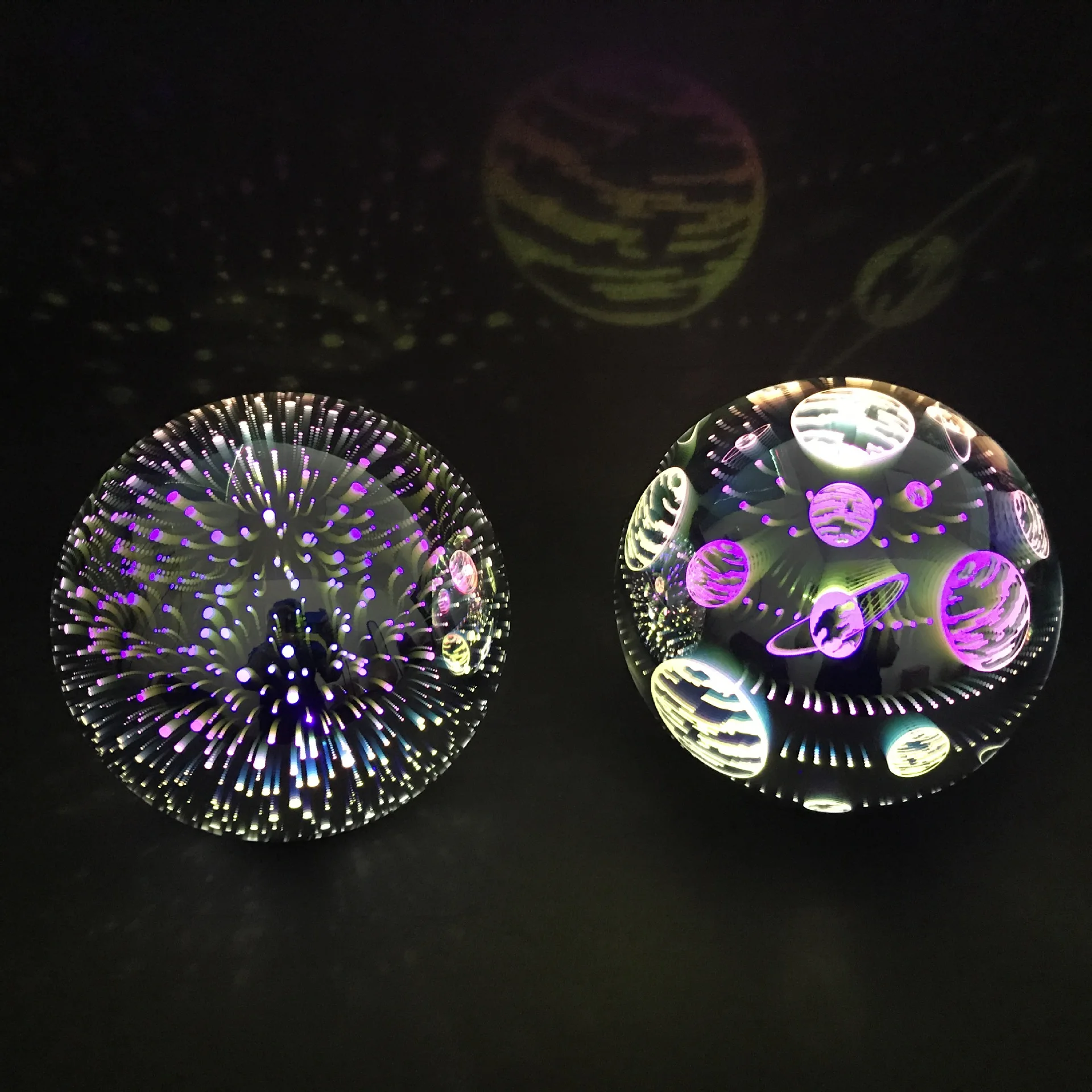 Современная серебряная луна звезда украшение стола лампа спальня гостиная