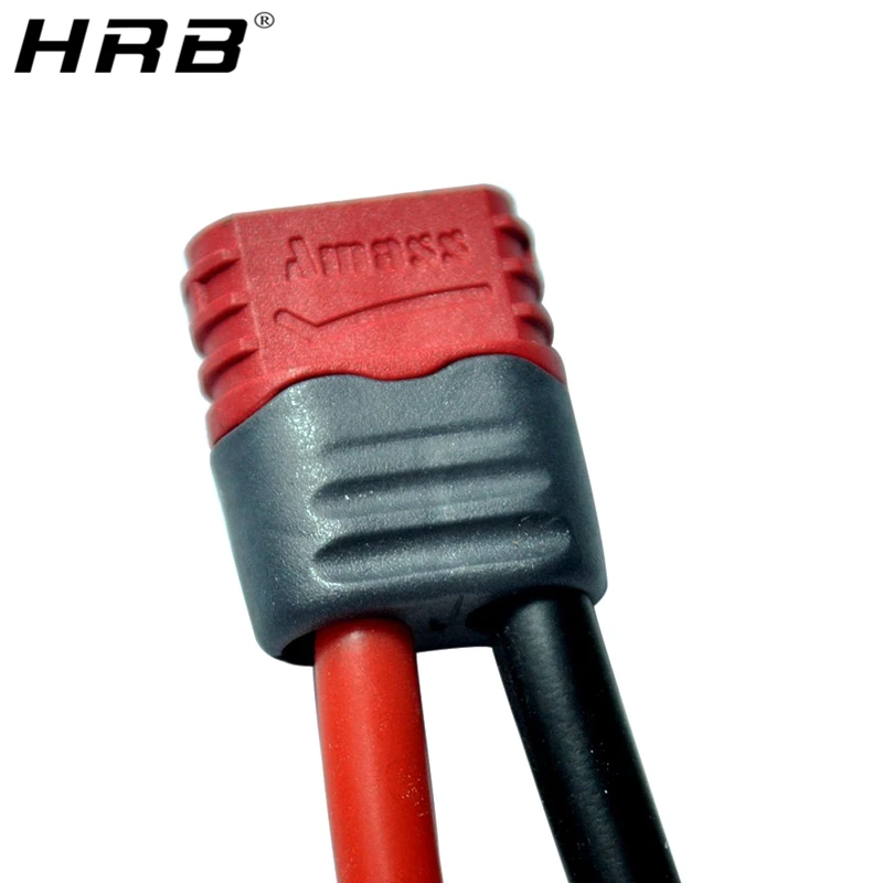Штепсельная Вилка Amass XT60 с проводом 12AWG EC2 EC3 EC5 T Deans соединители силиконовая