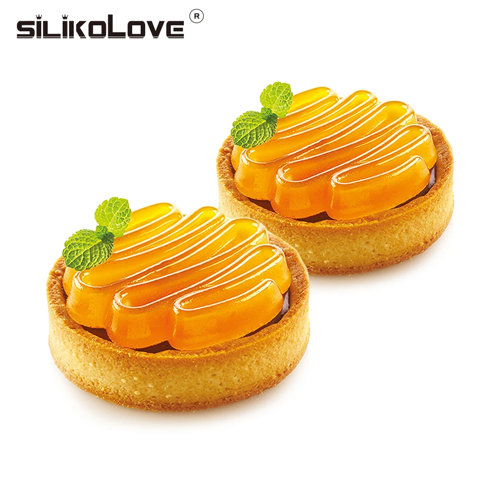 SILIKOLOVE 8 полости 3D силиконовый торт молд, аксессуары для выпечки DIY мусс жаропрочная посуда для десерта инструменты для украшения приготовления пищи формы