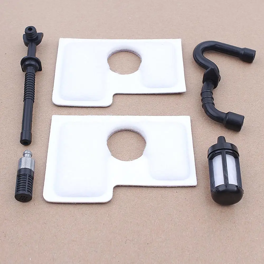 

Air Filter Cleaner Foam Fuel Oil Filter Line Hose Kit For Stihl MS170 MS180 017 018 MS 170 180 Chainsaw Spare Parts