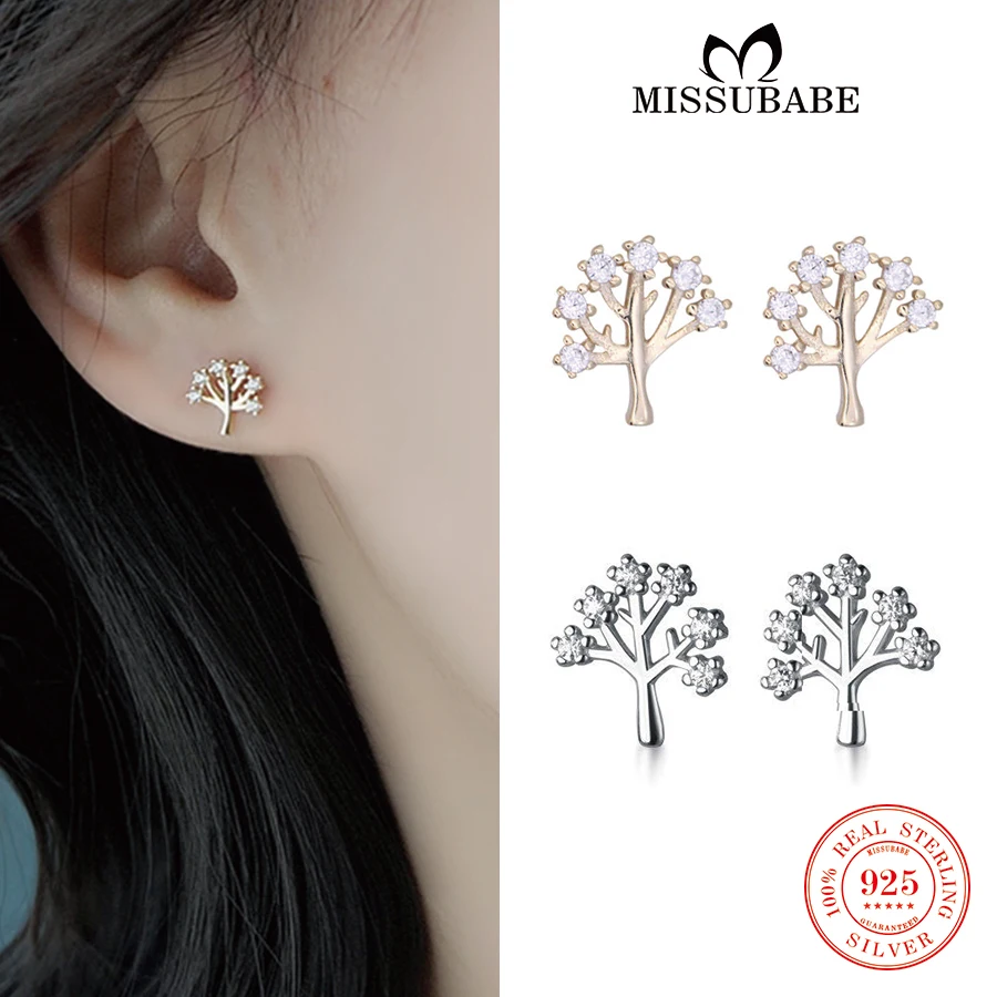 

Женские серьги-гвоздики из стерлингового серебра 925 пробы с цирконом, маленькие серьги-шпильки для пирсинга, Ювелирное Украшение для девуше...