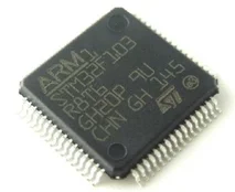 

Чип микроконтроллера STM32F103RCT6 LQFP64, 5 шт.