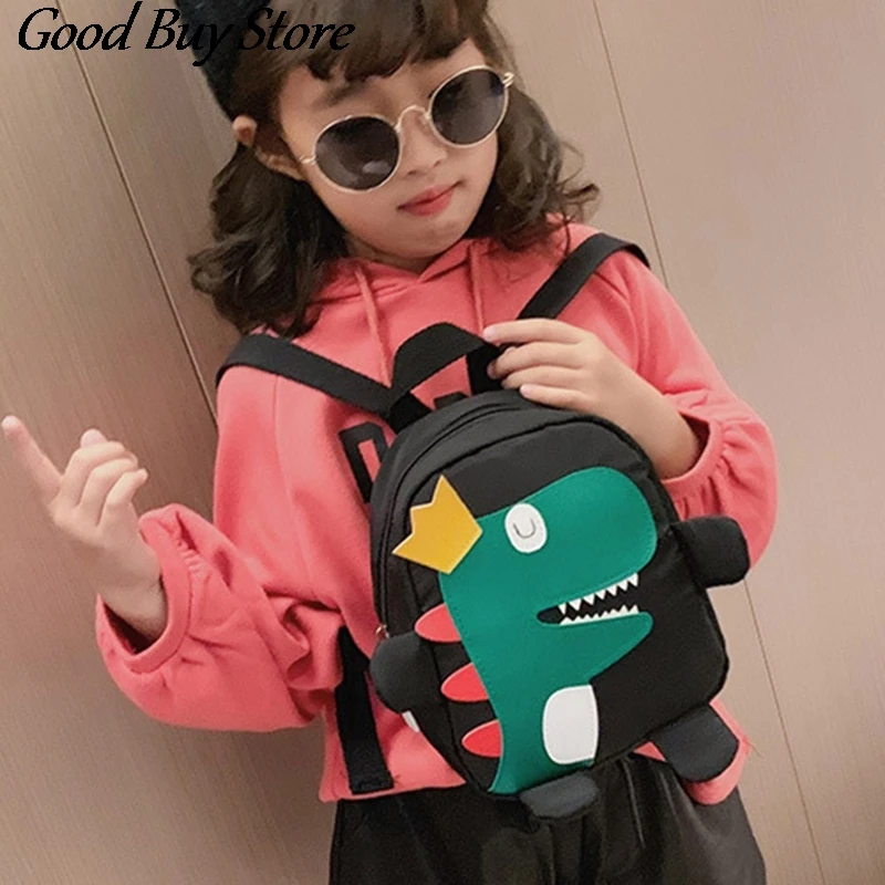 Рюкзак с 3d динозавром для девочек детский школьный ранец мультипликационным