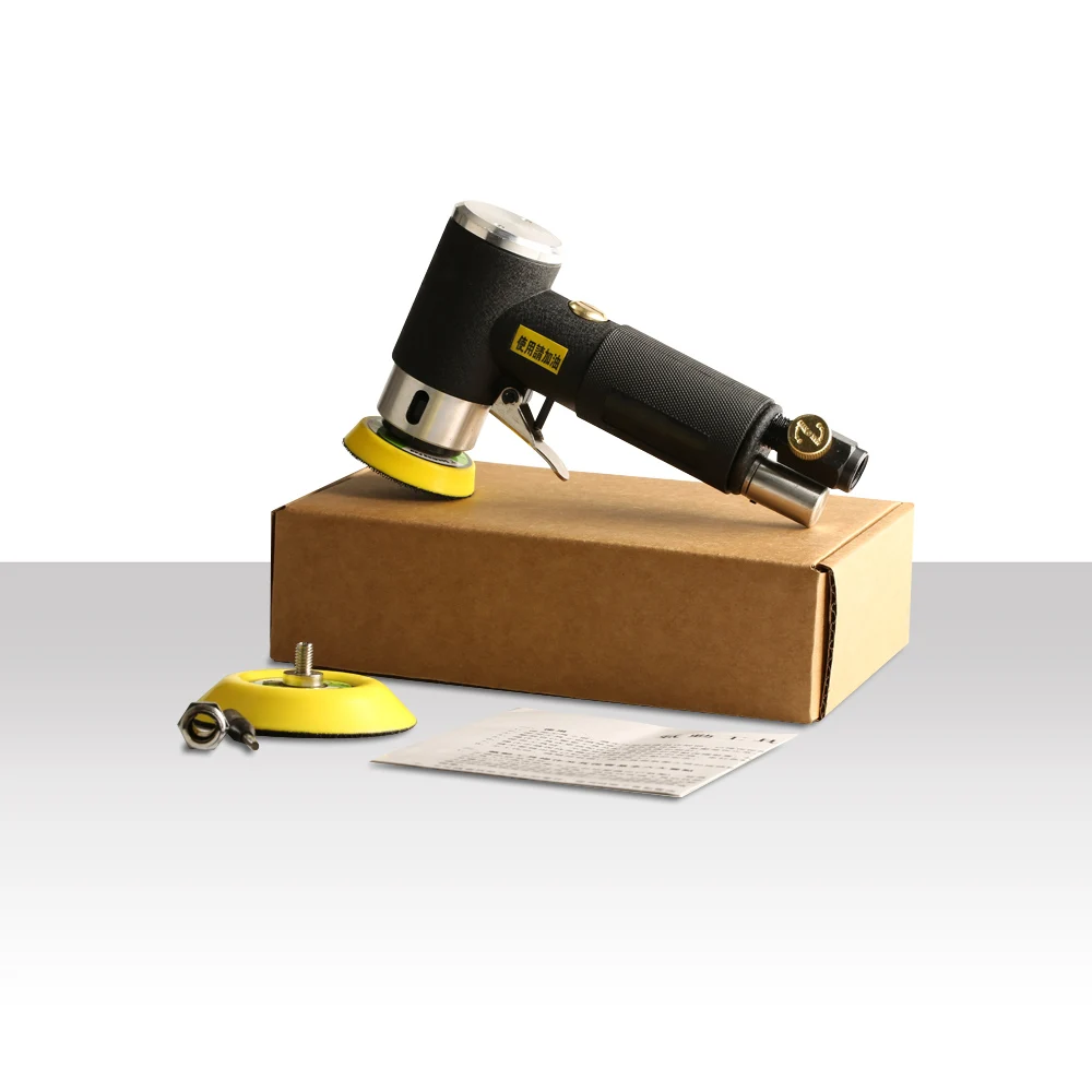 

SPTA 1"/2"/3" Random Orbit Air Sander Mini Pneumatic Grinding Machine for Car Polishing High Speed Air Powered Sanding Polisher