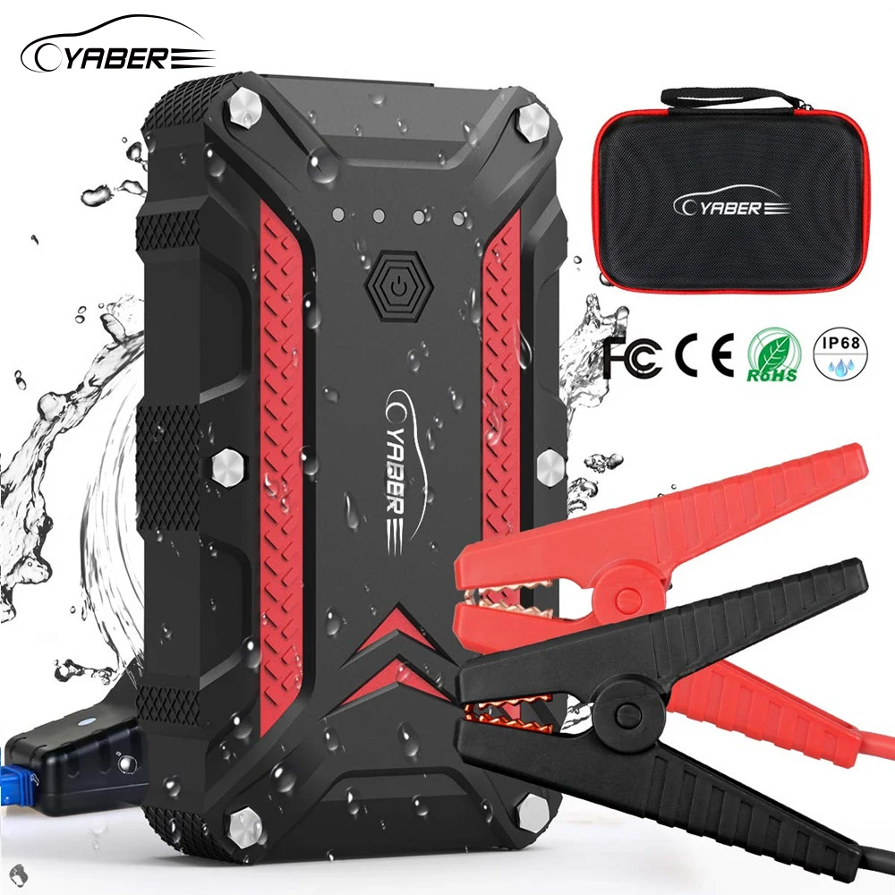 Yaber стартер аварийный для автомобиля аккумулятор Power Bank авто усилитель настоящий