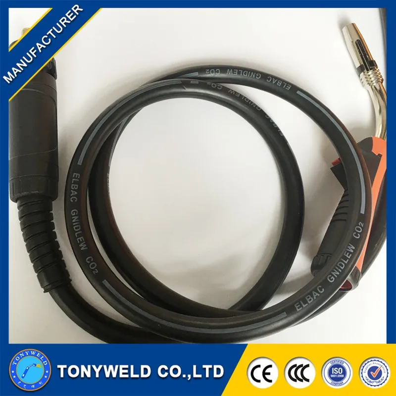 

Mig welding 60% Duty cycle Binzel 250A CO2 MB24KD torch -4m
