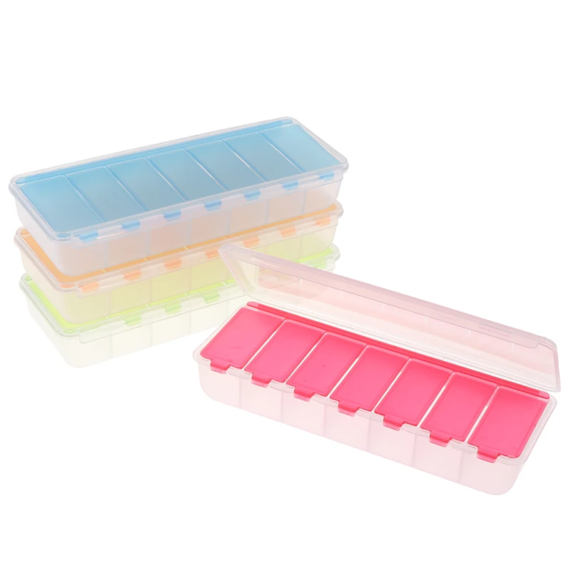 

Daily Medicine Organizer For Vitamins, Fish Oils Extra Large Pill Organizer For Travel, Weekly Pill Box, 7 Day Jumbo Pill Box