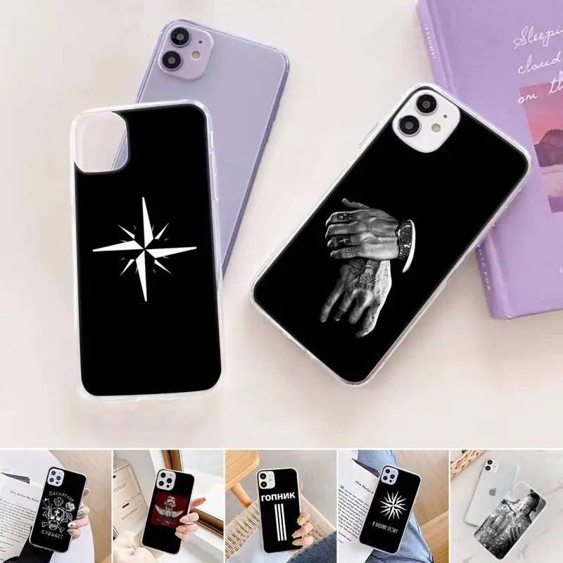 

Russian Mafia Phone Case For iphone 12 11 mini x xs xr pro max 8 7 6s 6 5 5s 5c se plus Transparent soft