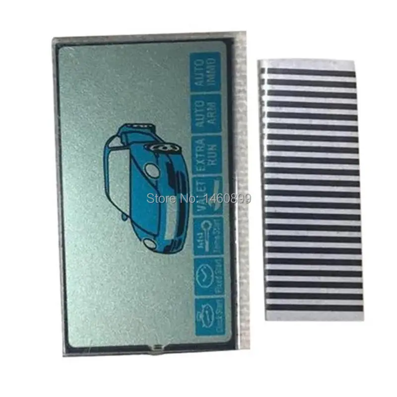 Оптовая продажа 2 шт./лот B9 zebra paper + жк-дисплей для русского брелка шт. Starline KGB FX-7 FX7 FX