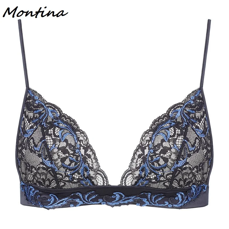 bra only Дамский французский стиль, без косточек, тонкий прозрачный сексуальный бюстгальтер Modis, женское белье, кружевной бюстгальтер без косточек, Seksi Lenceria Freedom, прозрачные бюстгальтеры для женщин - Цвет: bra only