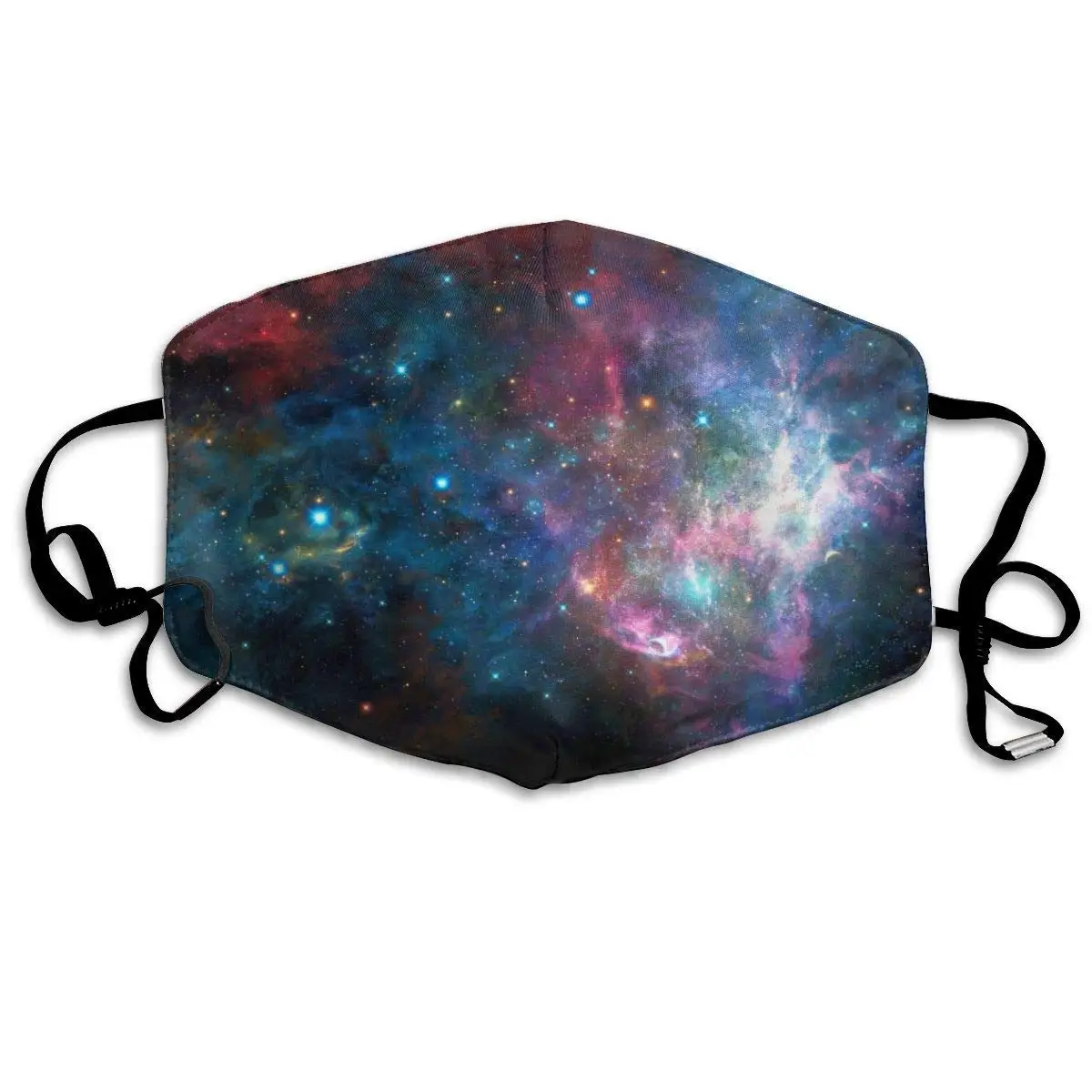 

Galaxy Star Cloud Unisex Mask Indoor Outdoor Cycling Camping Travel Windproof Sun Anti Dust Mask Mouth with Adjustable Ear Loops