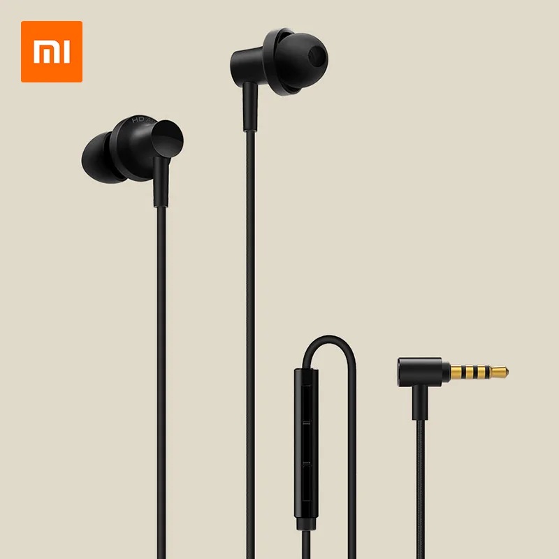 Оригинальные гибридные наушники Xiaomi mijia 2 Circle Iron HD наушники-вкладыши с двойным