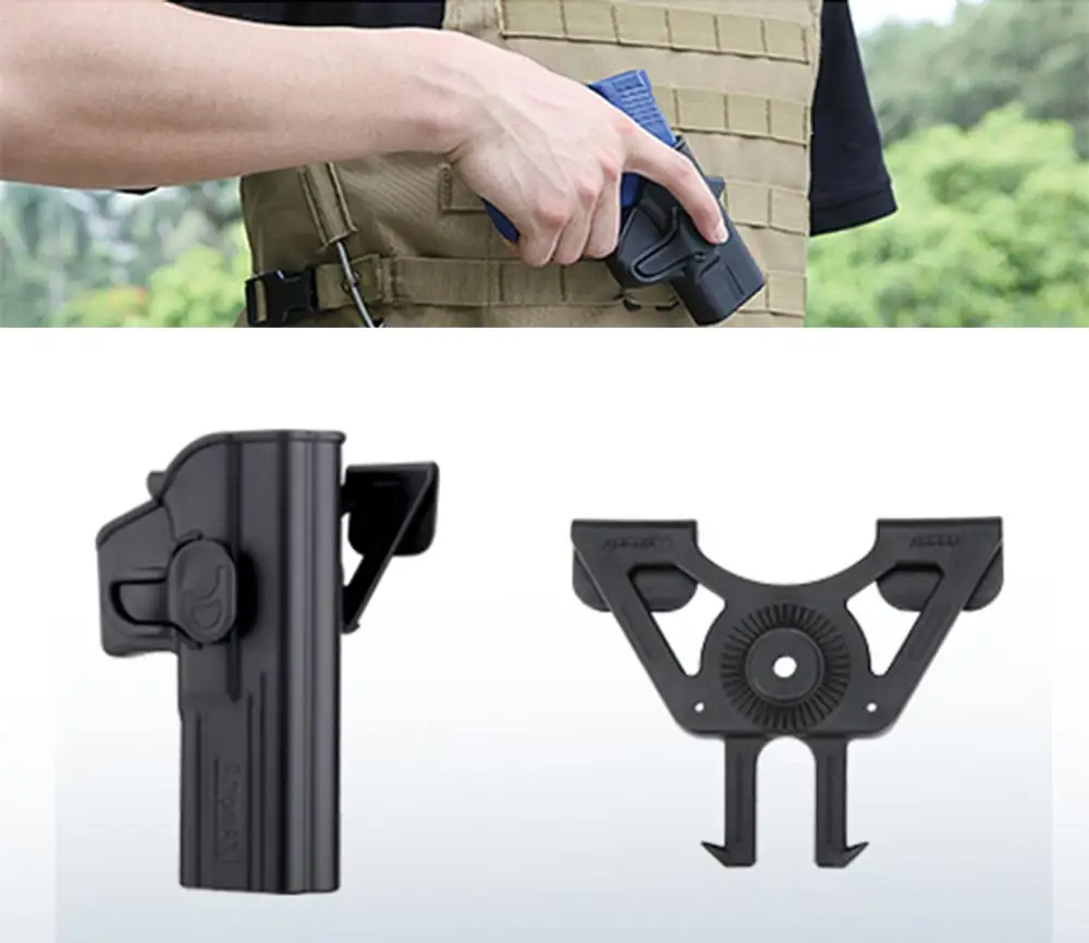 

Holster Magazine Molle Attachment Plate Carrier Belt Body Armor Load Bearing Equipment Vest Tactical Bag Pouch Army Hunting