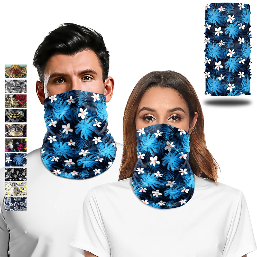 

Four Seasons Fashion Camping Mountaineer Headband Neck Warmer Tube Bandana Scarf Cycling Fishing Scarf Windproof Face Masks