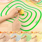 Гибкая прозрачная разделочная доска, кухонные разделочные доски из ПП, разделочная доска, разделочная доска, портативная кухонная