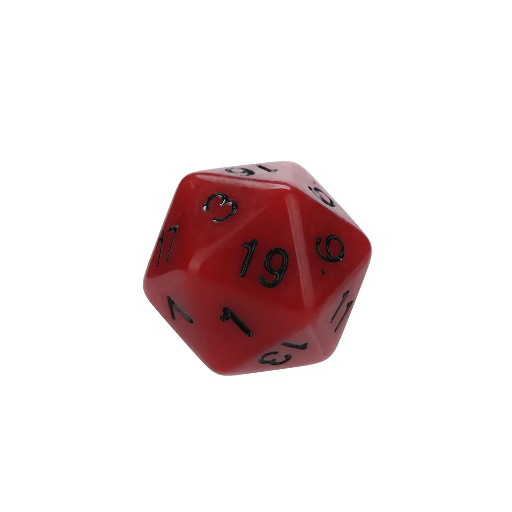 7 шт./компл. Trpg игра многогранные D4 D20 мульти сторонее акриловое кости набор