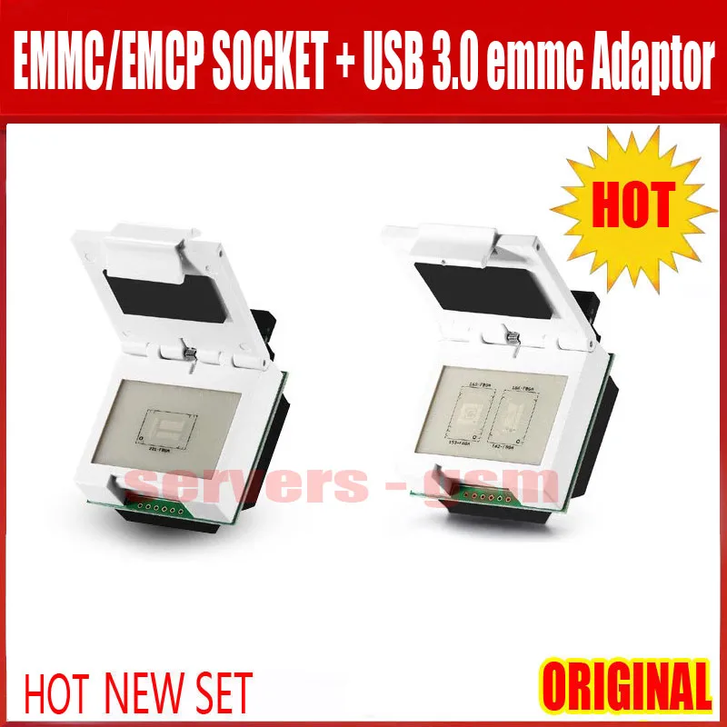 Новый оригинальный Lite USB 3 0 адаптер для emmc + EMMC/EMCP разъем (FBGA 153/169/162/186/221/254) Тесты