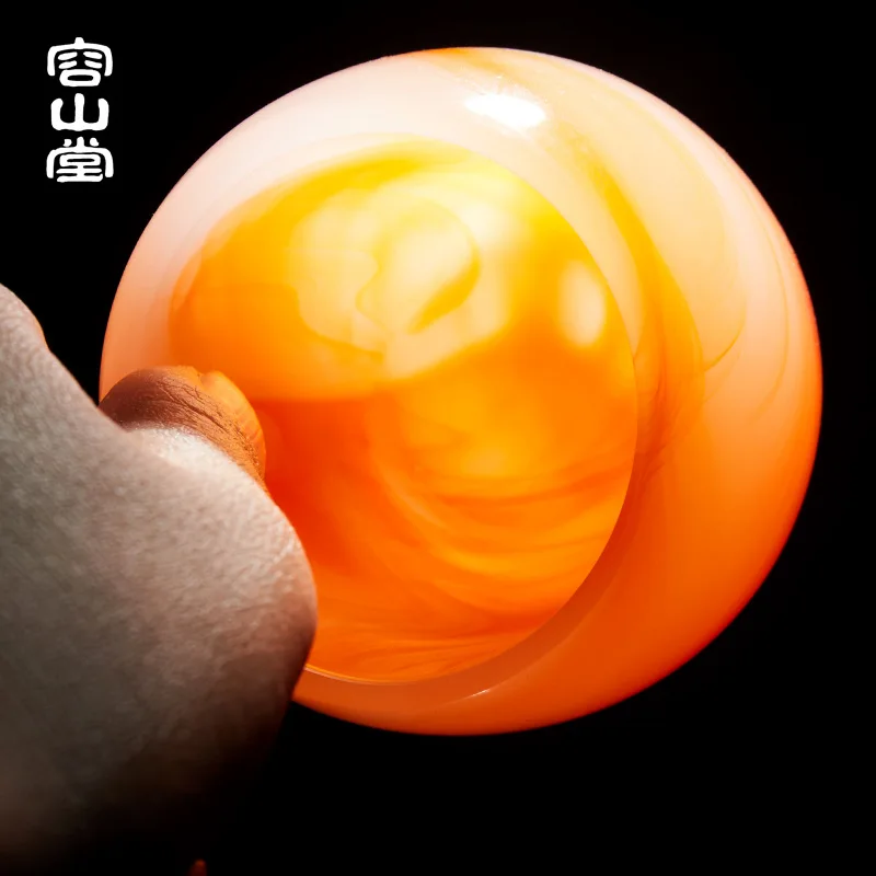 Чашка для чая из агата нефрита фарфора утолщенная стеклянная Нефритовая