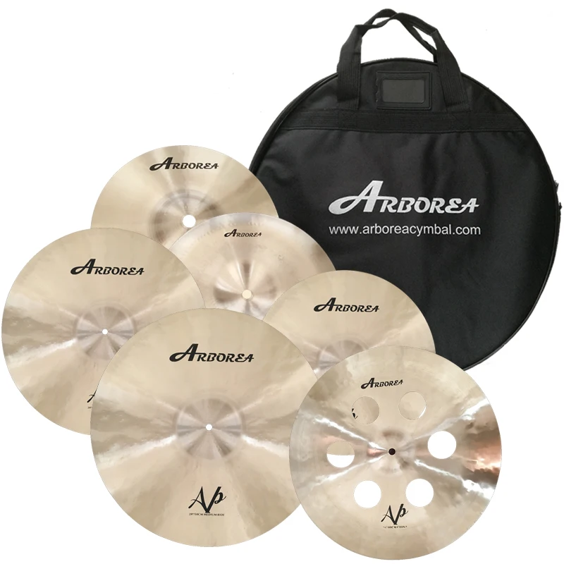 Набор тарелок ARBOREA AP 14'hihat + 16'авария 18'авария 20'средняя езда | Спорт и