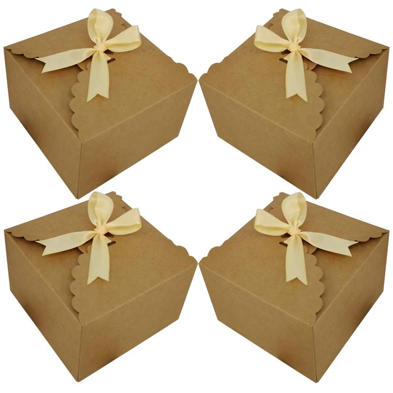 Подарочные коробки набор из 12 декоративных коробок для лакомства торта печенья