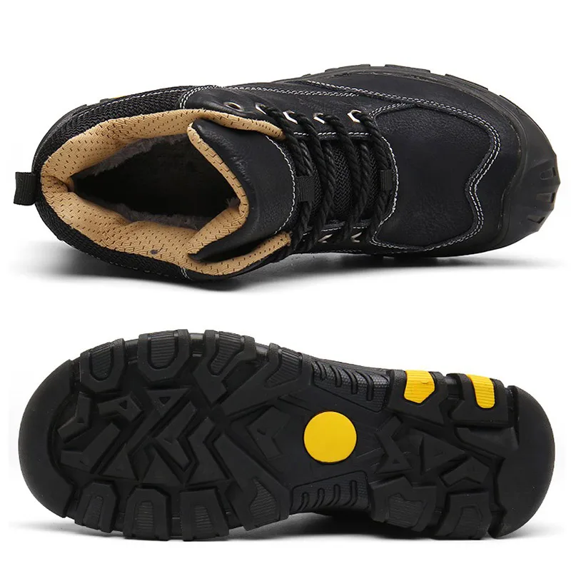 Мужские зимние кроссовки gomвозле 2020 дышащая походная обувь для горного туризма