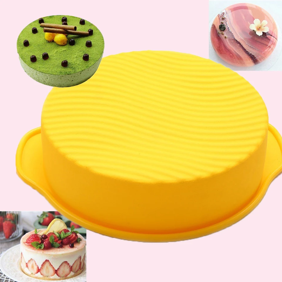 9 дюймов жаропрочные Инструменты для выпечки производитель DlY круглой формы 3D