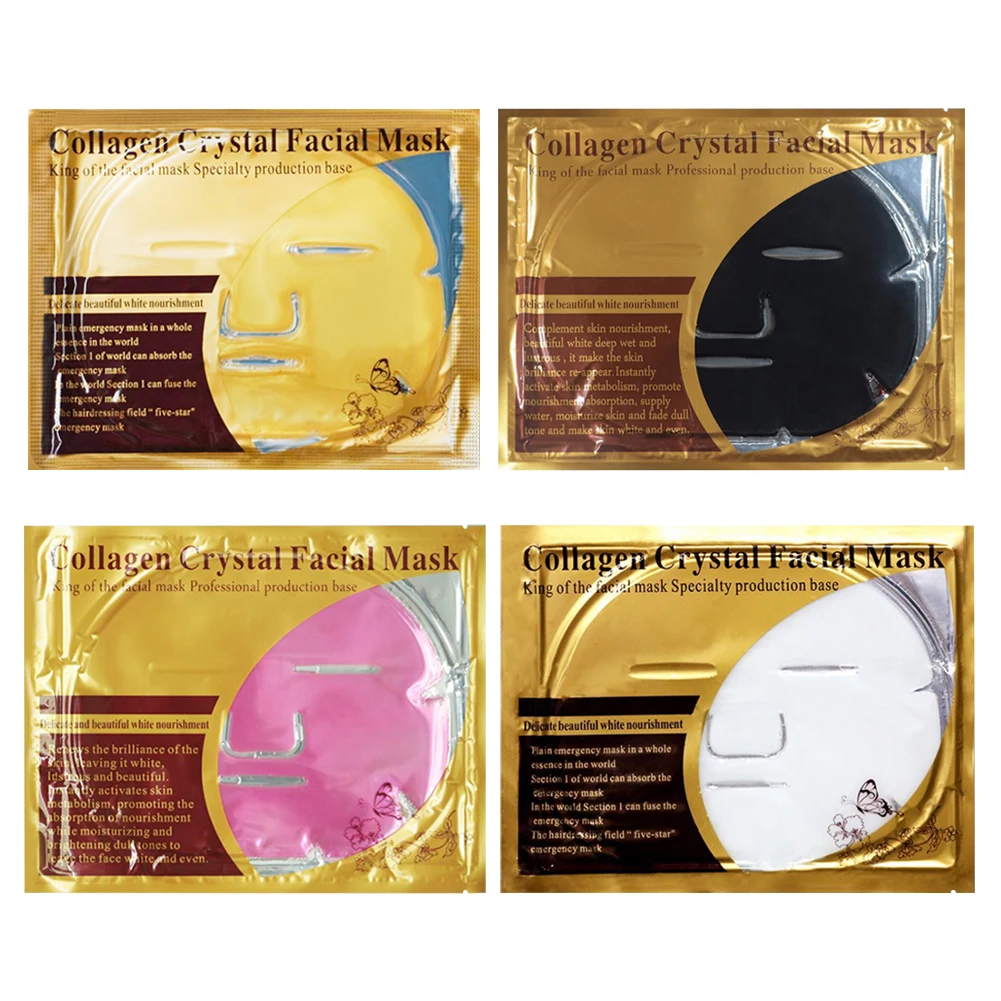 

1Pcs Gold Collagen Face Mask Facial Skin Brightening Moisturizing Skin Care Nourishing Anti-Aging Beauty Care