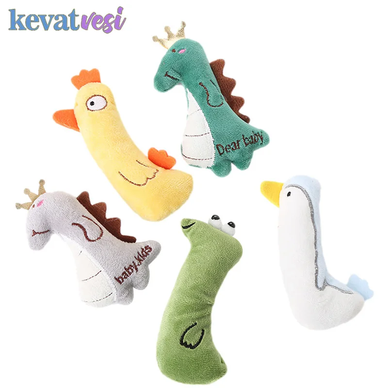 Игрушка для кошек милая плюшевая жевательная игрушка домашних животных С