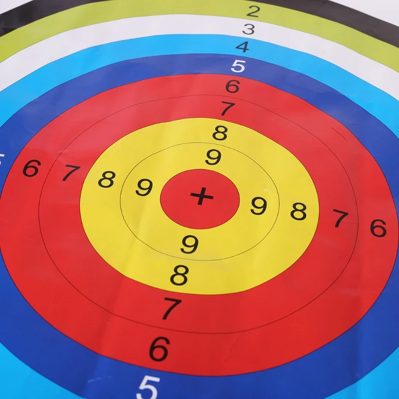 Бумажная мишень для стрелы лук стрельба из лука упражнений в охоте аксессуар