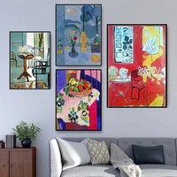 prints canvas henri matisse wall art painting still life modular picture home decor basket with oranges poster living room frame