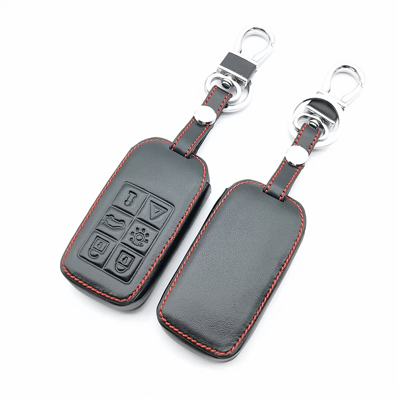 Горячая Распродажа кожаный чехол для автомобильного ключа Volvo V40 S80 XC60 S60L V60 X40 6