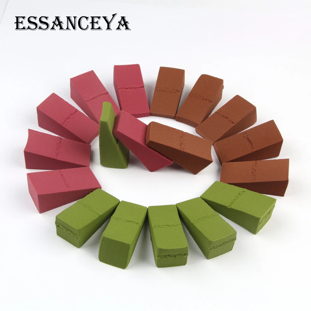 ESSANCEYA 24 шт./пакет плотность латекс клинья спонж для Макияжа Косметический слойка пудра гладкая Спонжик для лица пуховка для пудры