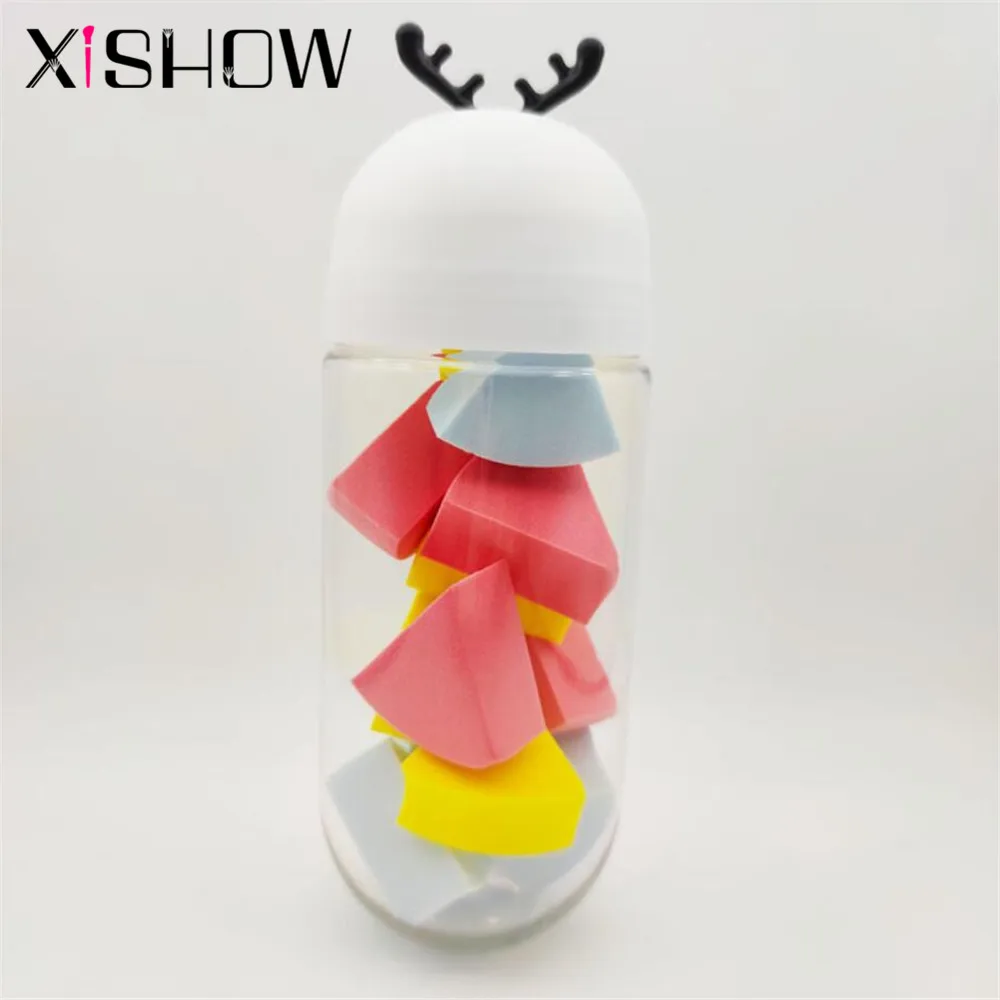

Sponge for Makeup Beauty Cosmetics for Face Powder Foundation Cream Sponge Puff 12pcs in Box Imagic Sector Make up Accessories