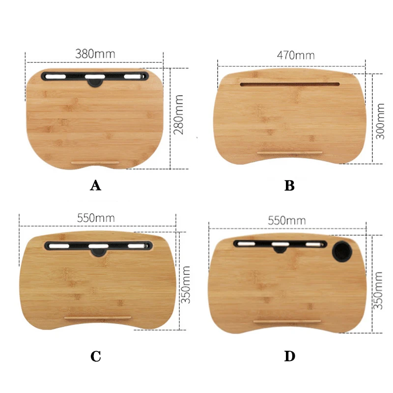 memory foam lap desk with phone holder and device ledge for laptops portable couch bed table tv tray for food fits computers free global shipping