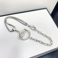 womens classic simple fashion buckle bracelet original brand high quality jewelry logo gift
