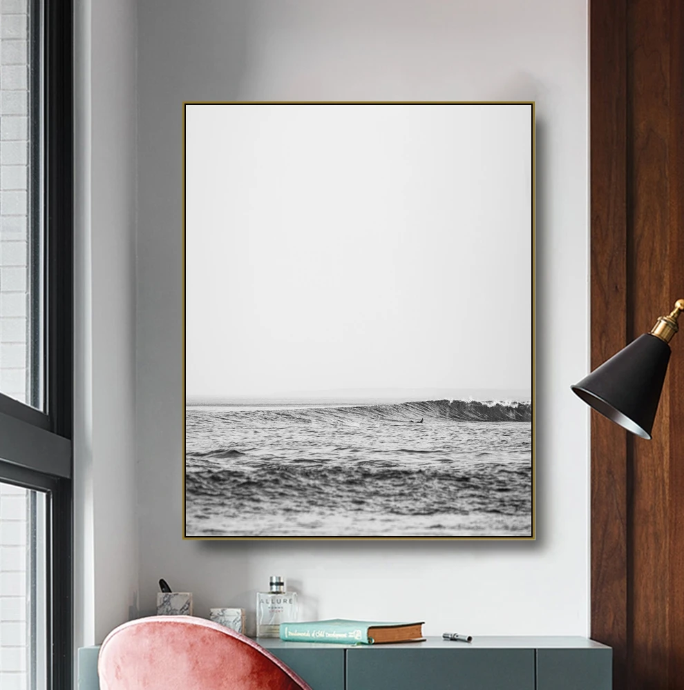 Простые скандинавские настенные картины для гостиной спальни столовой картина