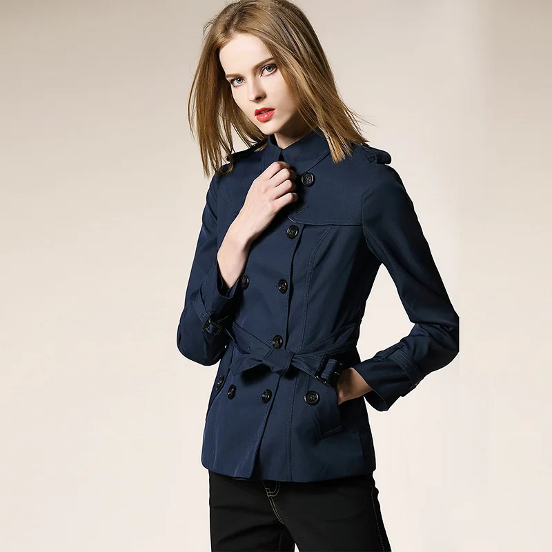 

Winter Women Coat Brand Design Autumn High Quality Jacket Turndown Collar Jacket Outwear England Style Classy Chic Jacket Coats