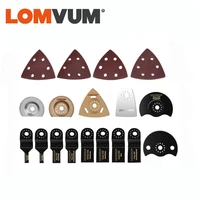 lomvum renovator saw blade accessories for oscillating tools full set sanding paper power wood cutting tool blade trimmer