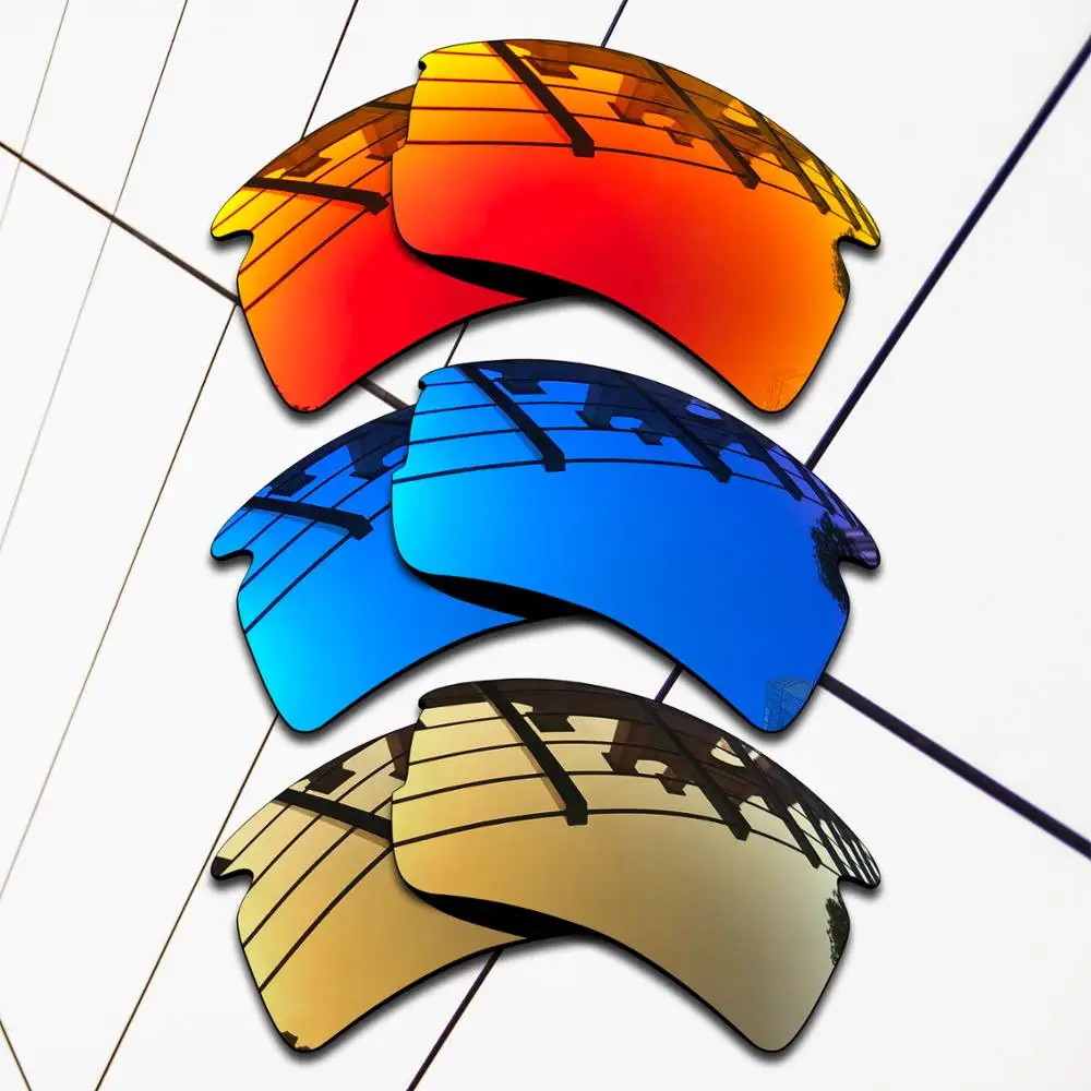 E.O.S 3 пары светло-голубой красный и бронзовый золотой Поляризованные Сменные