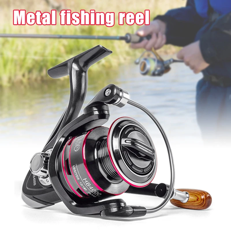 

Металлические мощные Рыболовные катушки, сверхгладкая металлическая катушка большой емкости для морской и пресноводной рыбалки, Рыбалка, ...