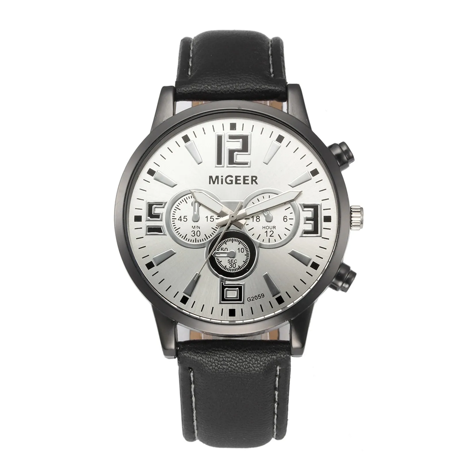 

New Luxury Sleek Minimalist Fashion Men Quartz Wristwatches With Strap Dial Men's Quartz Watch Gift Watch Мужские кварцевые часы