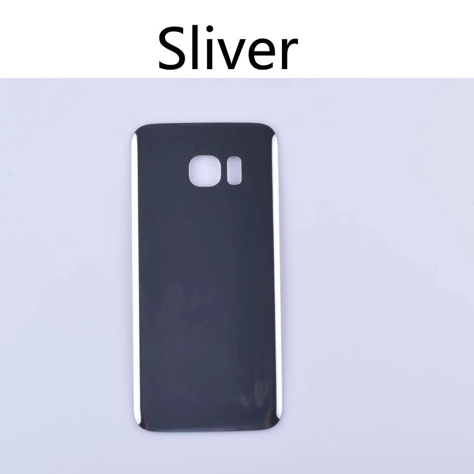 Slvier-No tool S7Edge задняя крышка батарейного отсека для samsung Galaxy S7 Edge G935 G935F SM-G935F G935FD G935A задняя крышка батарейного отсека Замена дверного чехла - Цвет: Slvier-No tool