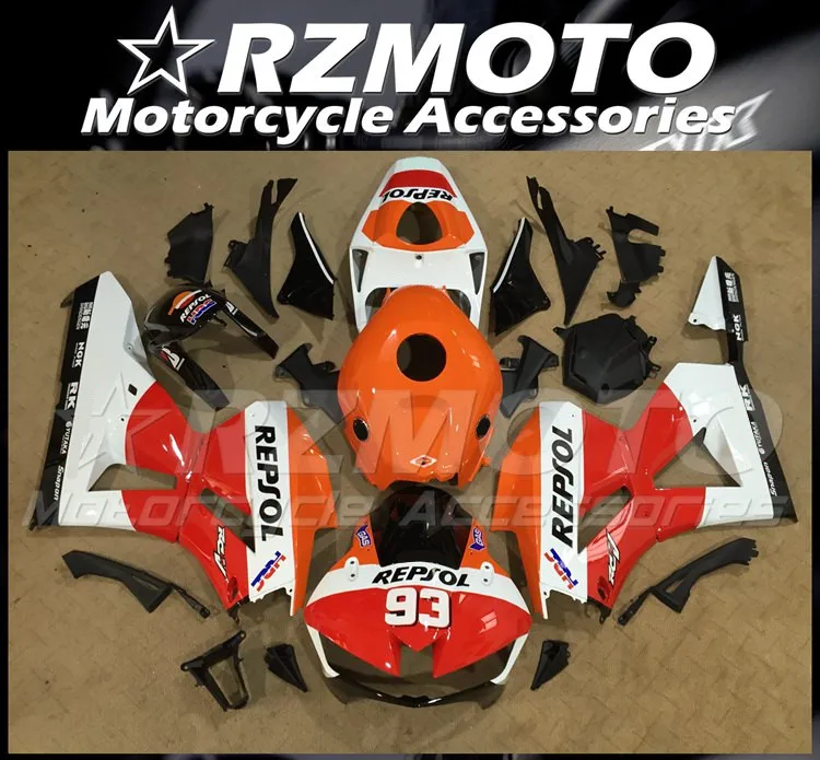 

New ABS Whole Fairings kit Fit for HONDA CBR600RR F5 2013 2014 2015 2016 2017 2018 13 14 15 16 17 18 Bodywork set Repsol 93