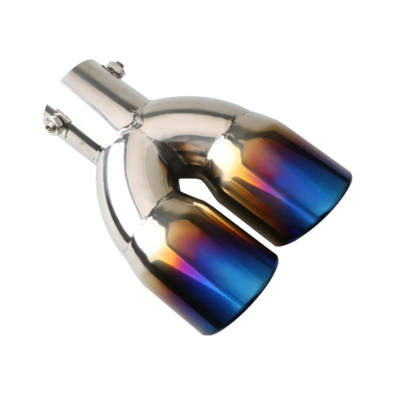 Автомобильный глушитель горловины наконечник выхлопной трубы нержавеющая сталь