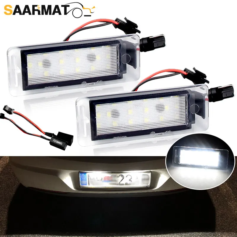 2x светодиодная Лицензионная подсветка номерного знака для OPEL VAUXHALL MOKKA X Insignia Sports Tourer Cadillac GMC Chevrolet Cruze Camaro Corvette