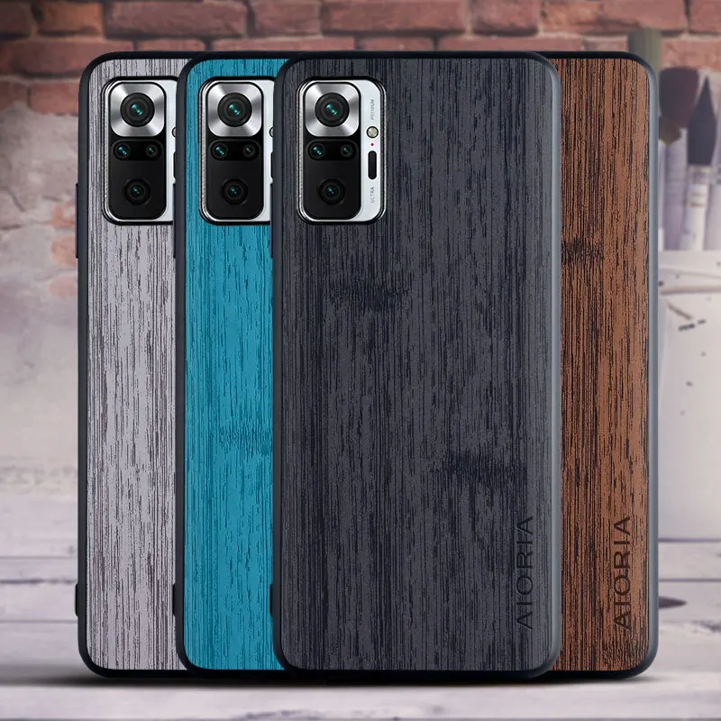 BambooLike чехол для Xiaomi Redmi Примечание 10 Pro Max 9 8 7 8T-9T 4G 5G ТПУ Жесткий чехол-накладка с