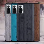 BambooLike чехол для Xiaomi Redmi Примечание 10 Pro Max 9 8 7 Pro 8T-9T, 4G 5G ТПУ Жесткий чехол-накладка с рисунком PC искусственная кожа 3in1 материал coque fundas чехлы